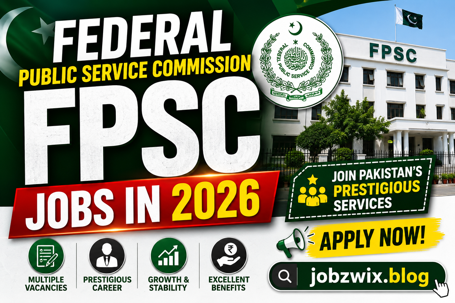 Federal Public Service Commission FPSC Jobs in 2026