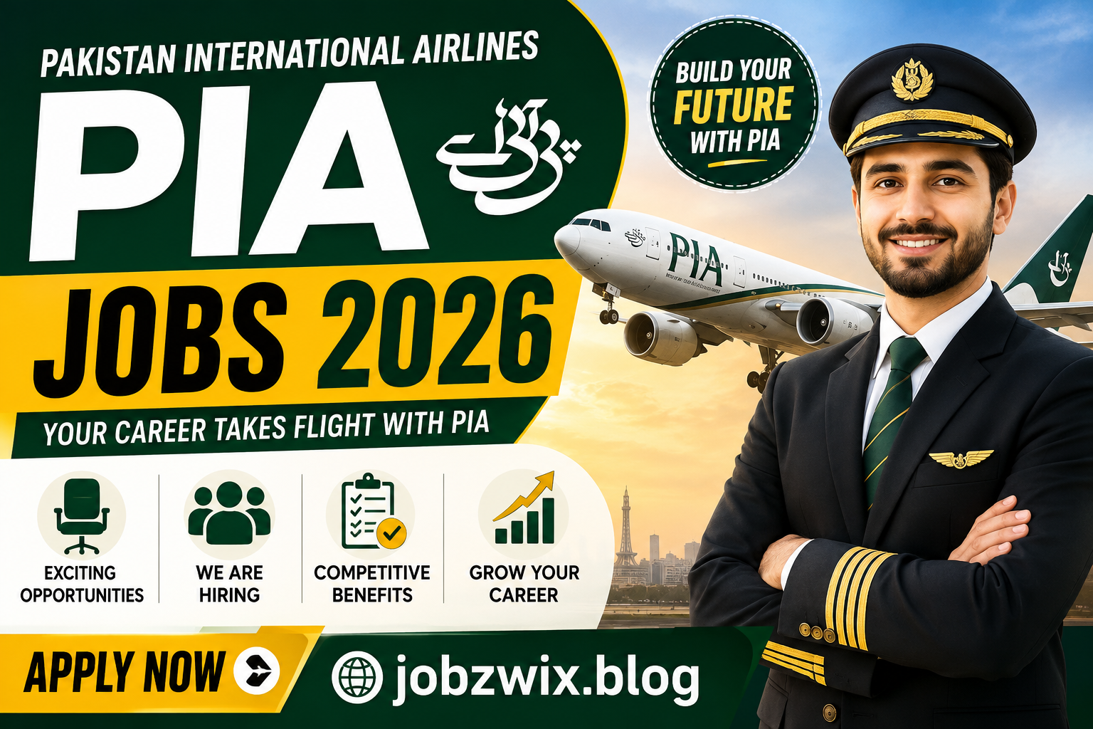 Pakistan International Airlines PIA Jobs in 2026
