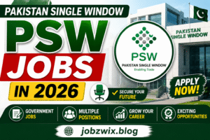 Pakistan Single Window PSW Jobs in 2026