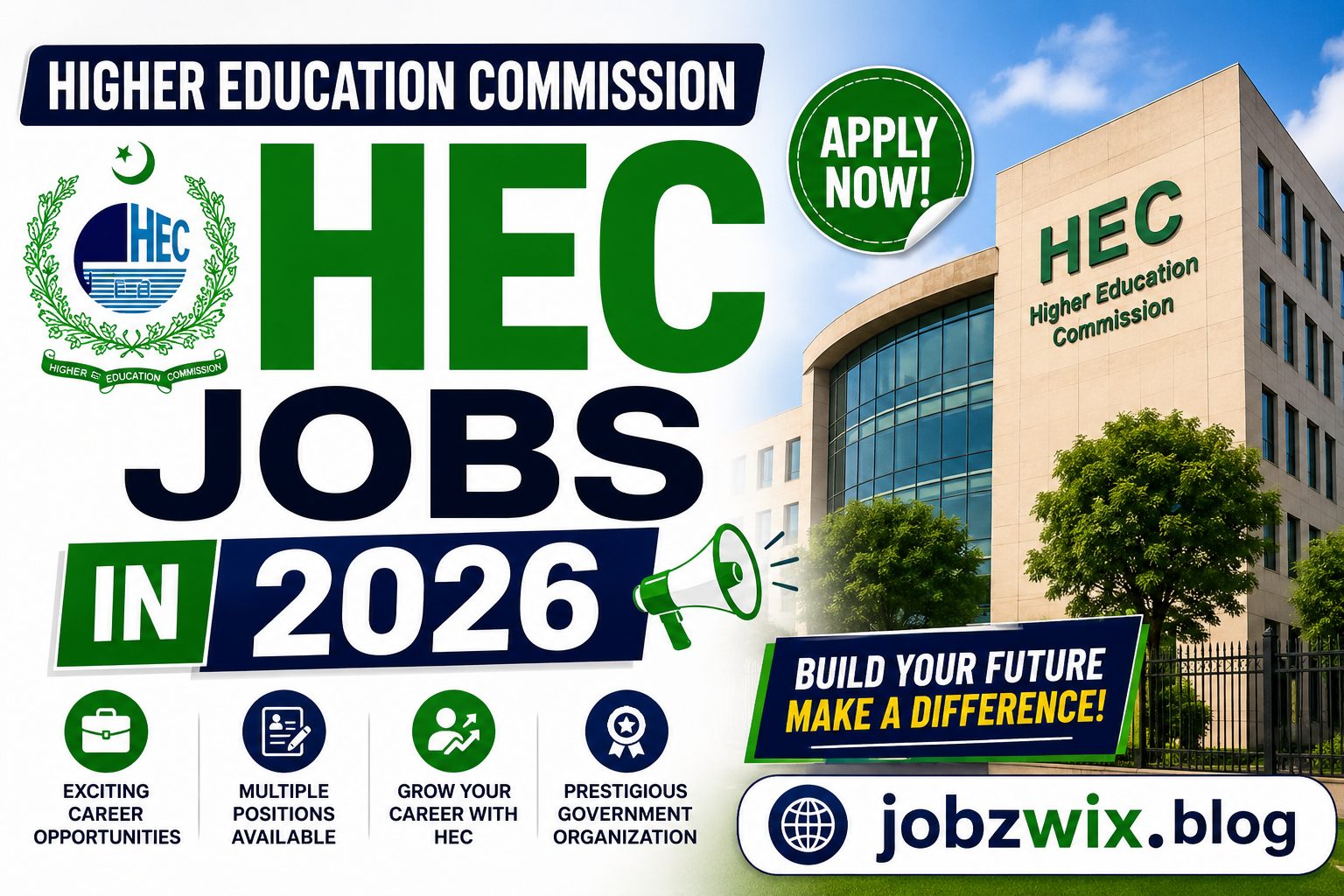 Higher Education Commission HEC Jobs in 2026