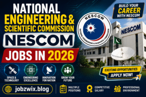 National Engineering and Scientific Commission NESCOM Jobs in 2026